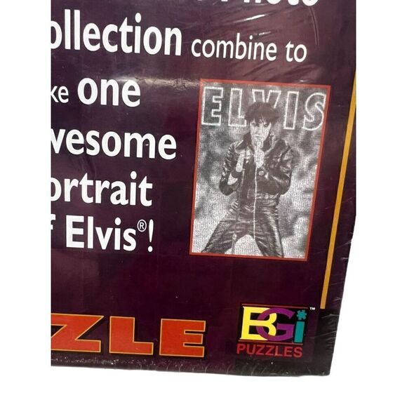 Elvis 1000 Piece Miniature Photographs Puzzle - Photomosaics NEW SEALED - Picture 3 of 6